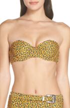 Women's Onia X We Wore What Ace Balconette Bikini Top - Yellow