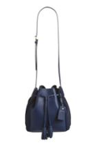 Longchamp Penelope Fantasie Leather Bucket Bag - Blue