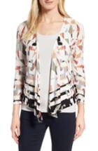 Women's Nic+zoe Grand View 4-way Convertible Cardigan - White