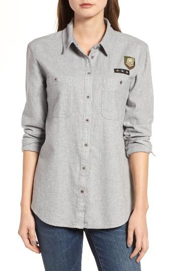 Women's Treasure & Bond Flannel Boyfriend Shirt