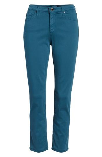 Women's Ag The Prima Crop Cigarette Jeans - Blue