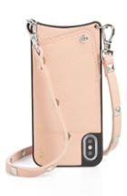Bandolier Sarah Leather Iphone 6/7/8 & 6/7/8 Crossbody Case - Pink
