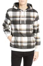 Men's The Rail Plaid Print Hoodie - Ivory