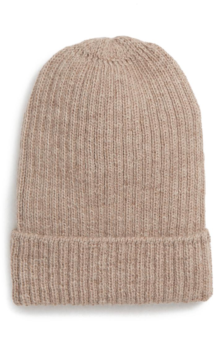 Women's Lamini Nolita Ribbed Alpaca Beanie -