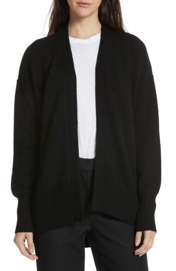 Women's Theory Oversize Cashmere Cardigan - Black