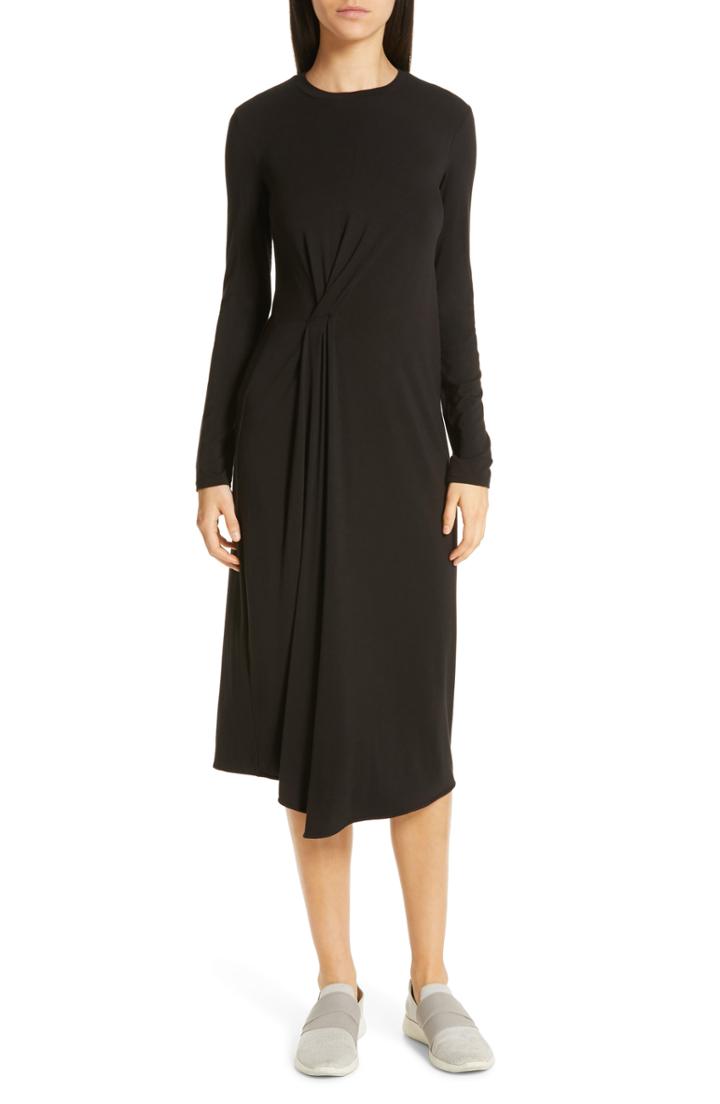 Women's Vince Side Drape Midi Dress