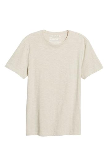 Men's The Rail Slub Knit T-shirt, Size - Grey