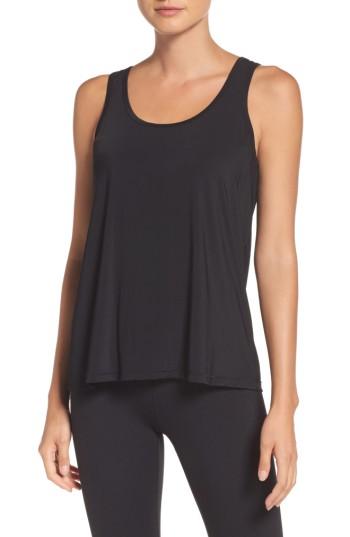 Women's Beyond Yoga True Stripes Tank - Black