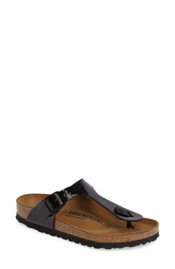 Women's Birkenstock Gizeh Birko-flor(tm) Thong -10.5us / 41eu D - Black
