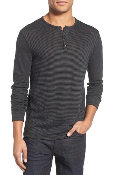 Men's John Varvatos Star Usa Stripe Henley