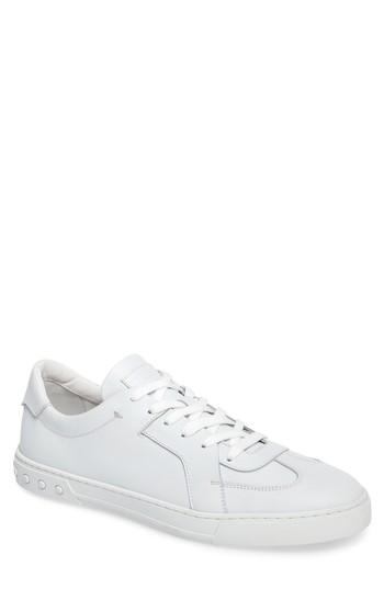 Men's Tod's Cassetta Leather Sneaker .5us / 8.5uk M - White