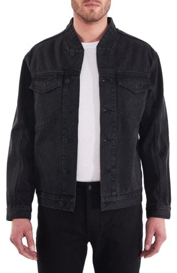 Men's Neuw Relaxed Fit Denim Bomber Jacket