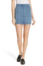 Women's We The Free By Free People Modern Denim Miniskirt - Blue