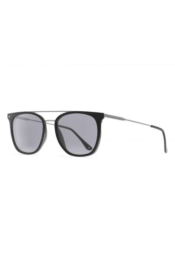Men's Prive Revaux The Aussie 54mm Polarized Sunglasses - Matte Black / Smoke Mirror