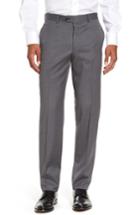 Men's Nordstrom Flat Front Wool Trousers