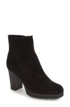 Women's La Canadienne 'myranda' Waterproof Block Heel Bootie .5 M - Black