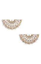 Women's Serefina Sparkle Half Moon Earrings