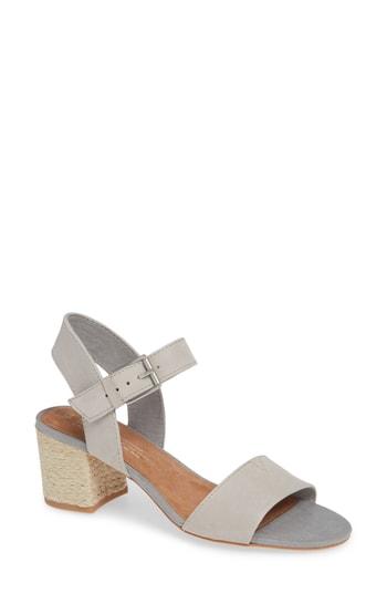 Women's Toms Rosa Sandal M - Grey
