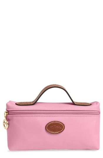 Longchamp 'le Pliage' Pouchette, Size - Light Pink