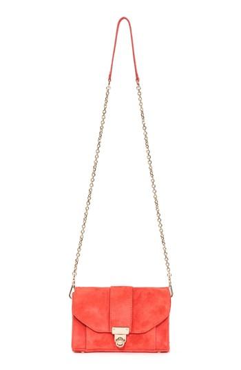 Sezane Mini Tiger Crossbody Bag - Red