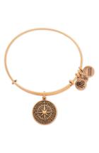 Women's Alex And Ani 'true Direction' Adjustable Wire Bangle