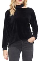 Women's Lou & Grey Stripe Shirttail Top - Black
