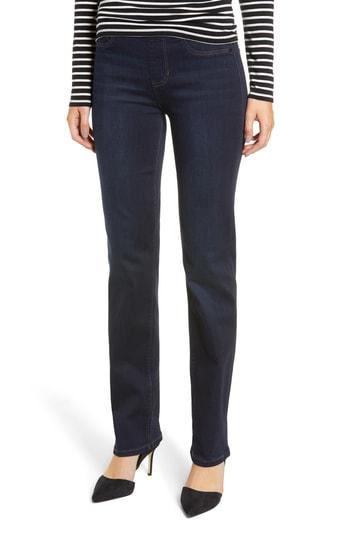 Women's Liverpool Jillian Pull-on Straight Jeans - Blue