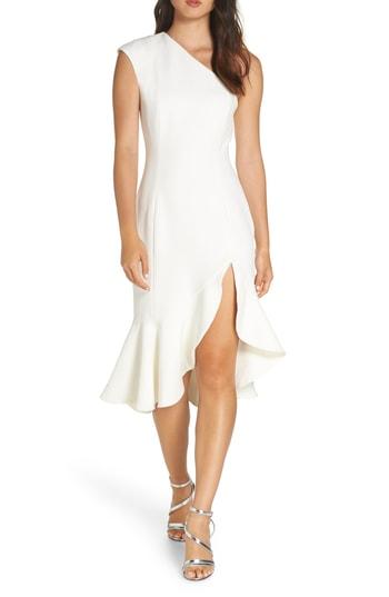 Women's Keepsake The Label Mirrors One-shoulder Asymmetrical Dress - Ivory