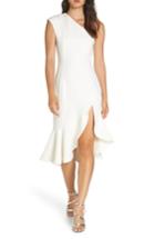 Women's Keepsake The Label Mirrors One-shoulder Asymmetrical Dress - Ivory