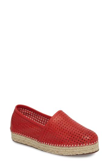 Women's Chocolat Blu Brett Espadrille Flat .5-7us / 37eu - Red