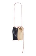 Creatures Of Comfort Small Apple Tricolor Leather Bag - Beige
