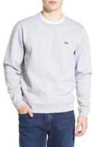 Men's Lacoste 'sport' Crewneck Sweatshirt (xl) - Metallic