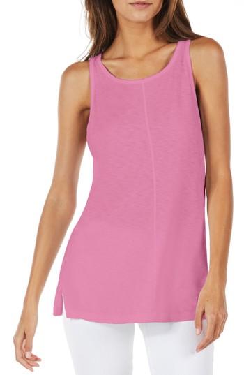 Women's Michael Stars Slim Tank, Size - Pink