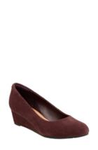 Women's Clarks 'vendra Bloom' Wedge Pump M - Purple