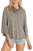 Women's Billabong Take A Stand Cowl Neck Sweater