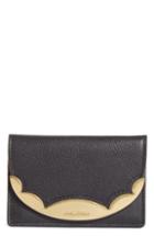 Women's See By Chloe Leather Coin Purse - Black