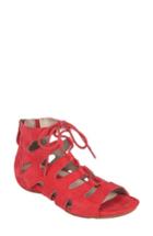 Women's Earthies Roma Cage Sandal M - Red