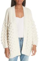 Women's Dreamers By Debut Eyelash Chenille Stripe Sweater