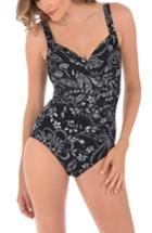 Women's Miraclesuit Riviera Maya Sanibel One-piece Swimsuit - Black