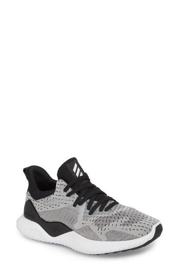 Women's Adidas Alphabounce Beyond Knit Running Shoe M - White