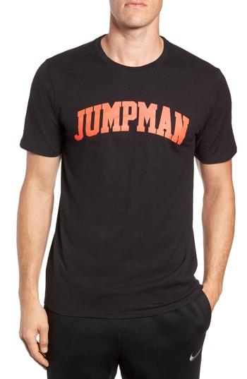 Men's Nike Jordan Jumpman Graphic T-shirt - Black