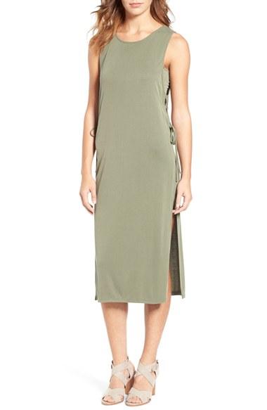 Women's Splendid Sandwash Ribbed Tank Dress