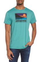 Men's Patagonia Up & Out Graphic Organic Cotton T-shirt - Green