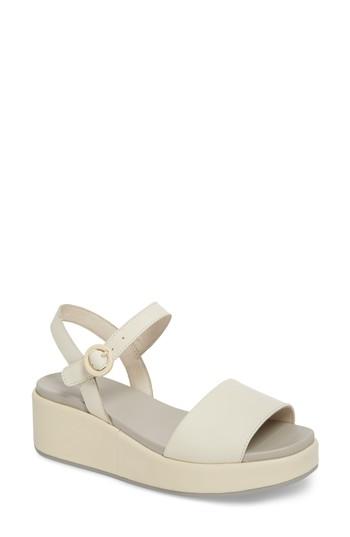 Women's Camper Misia Platform Wedge Sandal Us / 36eu - Beige