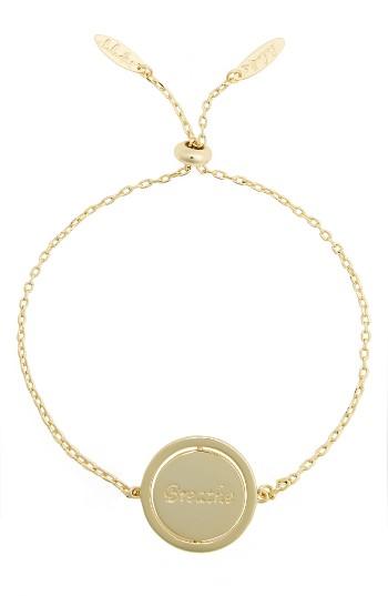 Women's Lulu Dk Small Spinning Pendant Bracelet
