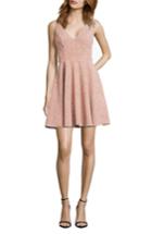 Women's Xscape Glitter V-neck Party Dress