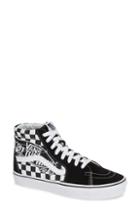 Women's Vans Sk8-hi Patch High Top Sneaker .5 M - Black