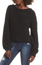Women's J.o.a. Strappy Sweater - Black