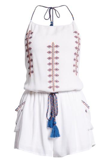 Women's Raga Ensenada Embroidered Halter Romper