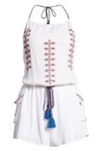 Women's Raga Ensenada Embroidered Halter Romper